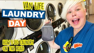 Van Life Laundry Day:  Tips & Tricks For Doing Laundry On The Road