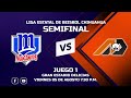 Playoffs del Beisbol Estatal 2022 Manzaneros de Cuauhtémoc Vs Algodoneros de Delicias Juego 1 (0-0)