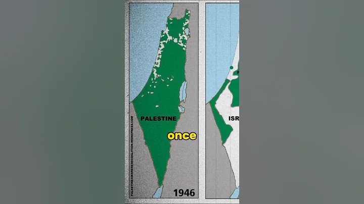 History of Palestine and Israel in 60 sec #history #facts #shorts