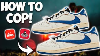 Two Drop Dates Loaded? How To Cop Travis Scott Jordan 1 Low Fragments