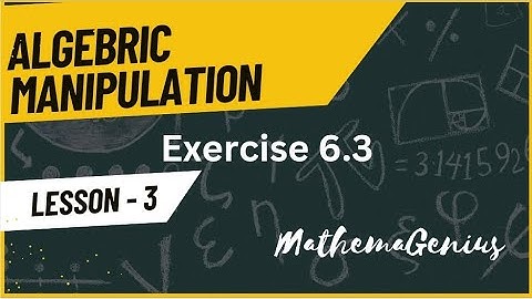 Class 9 | Chapter 6| Exercise 6.3 complete