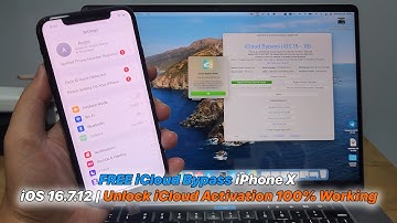 FREE iCloud Bypass iPhone X iOS 16.7.12 | Unlock iCloud Activation 100% Working