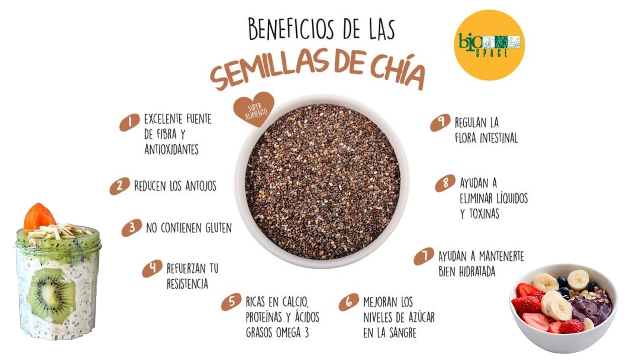 Semillas de chia en el embarazo