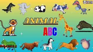 ABC Prehistoric Safari Animals Sounds Song | Animal ABC | BooBooBuddies