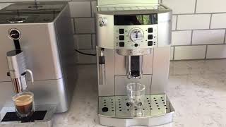 Machine Shootout - Jura ENA Micro 9 vs DeLonghi Magnifica XS - YouTube