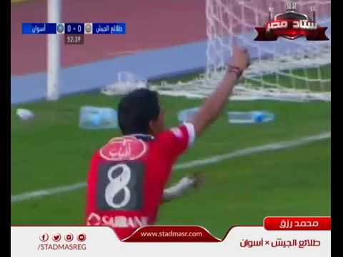 الحكم يلغي هدف ل طلائع الجيش سجله محمد رزق بداعي التسلل