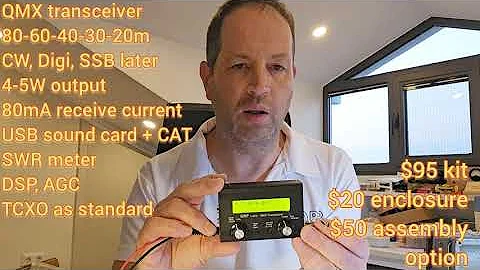 QMX: Multiband Multimode QRP transceiver