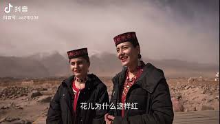 Tajik girls sing to honor the PLA soldiers reaching Pamir region in Xinjiang in 1949 Resimi