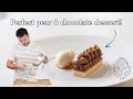 حلوى الكمثرى والشوكولاتة المثالية وصفات معجنات فاخرة