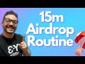 Farm 6 airdrops in 15 minutes