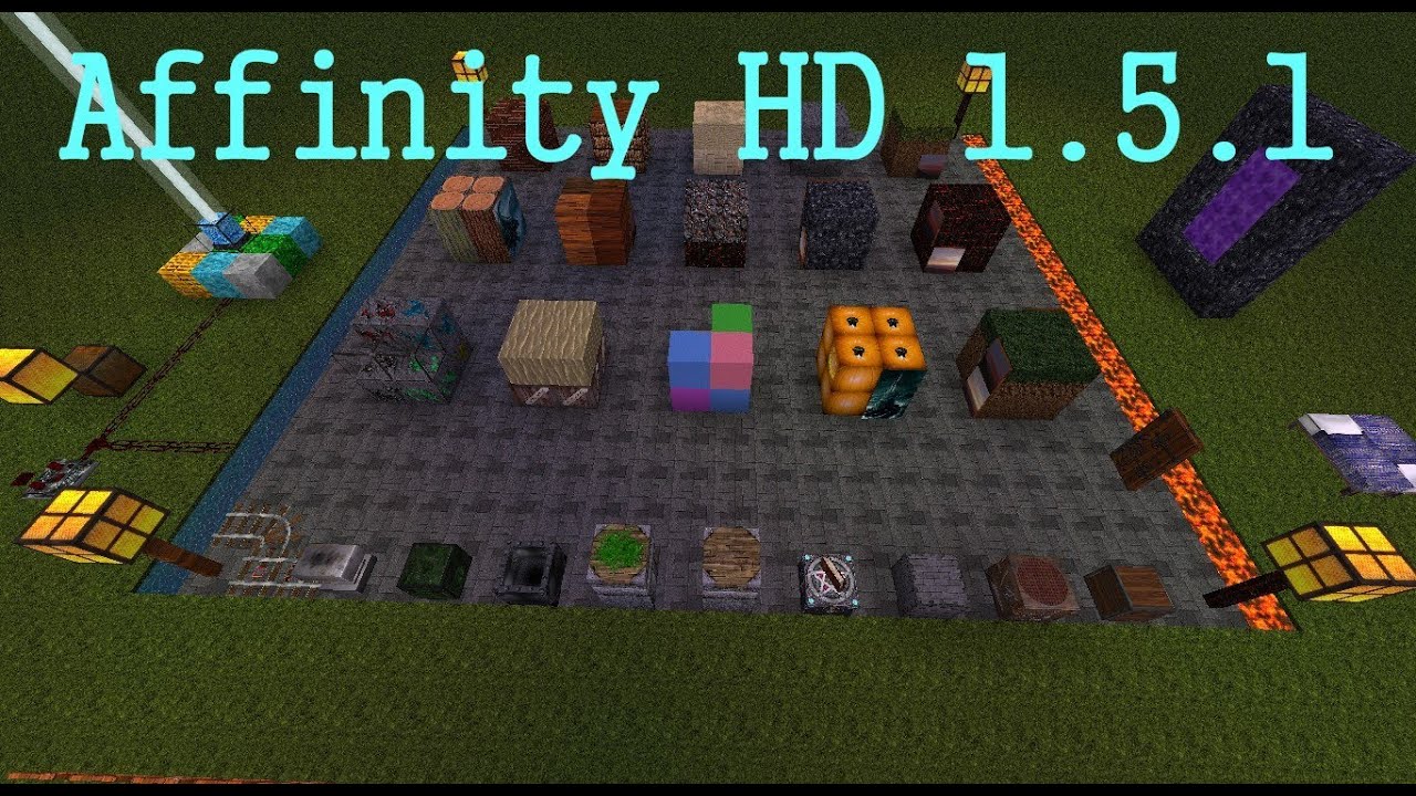 Affinity Hd Minecraft Texture Pack Youtube