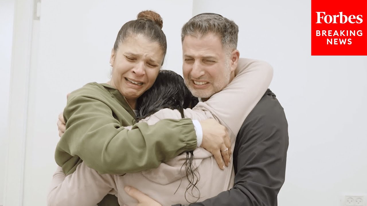 Four Israeli Hostages Reunite With Their Families After Being Released From Hamas Captivity In Gaza