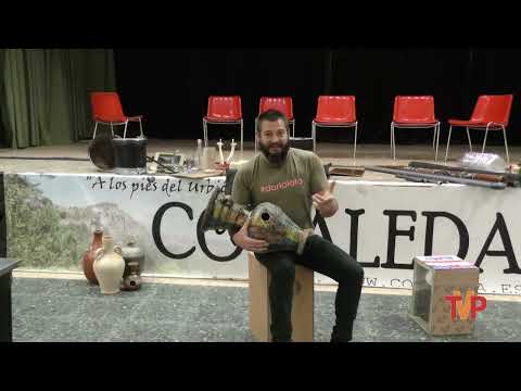 Taller de instrumentos reciclados en Covaleda