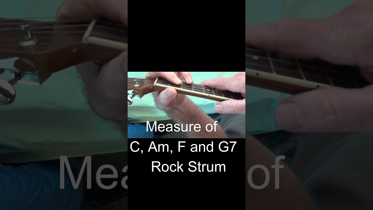 U029 Rock Strum for Beginner Ukulele Players #beginnerukulelestrumpatterns