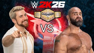 WWE 2K26 - Joe Hendry vs. Rusev - United States Championship Match