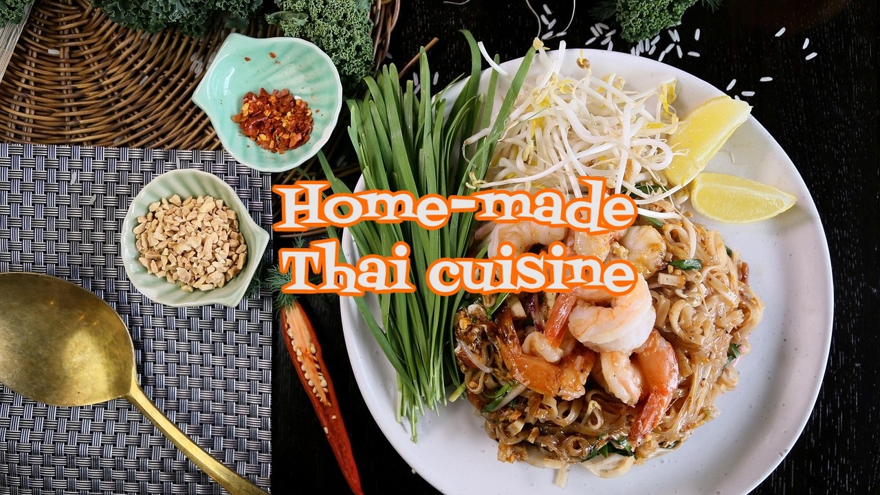 🐘 가장 빠른 방콕 여행! 🇹🇭 태국의 매콤함 팟타이 💖 #cooking #음식 #태국 #팟타이