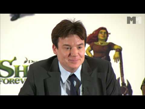 Shrek 4 | the cast talking about doing voices for kids (2010)
