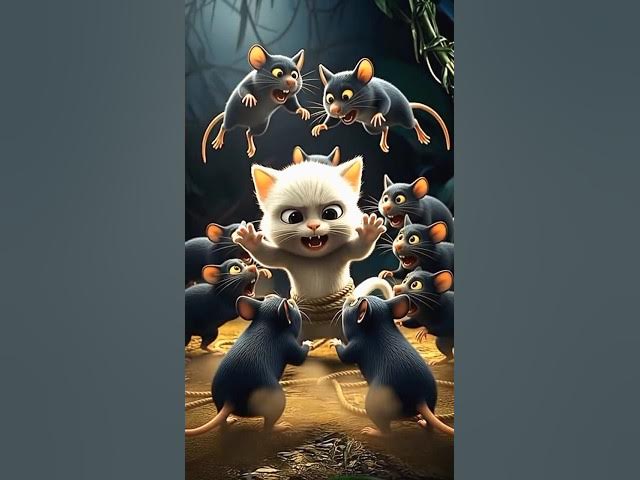 छोटा बिल्ली 🐭 #ai #cartoon #viral #viralshorts #viralshort #viralvideo #video #reels #hindi #story