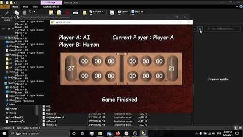 Mancala Game Using Ai (MaxMin alg with AlphaBetaPruning)
