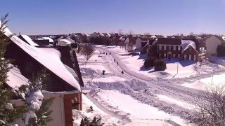 Washington DC Blizzard 2016 Snow Melt Time Lapse
