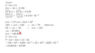 Statically Indeterminate Members   2