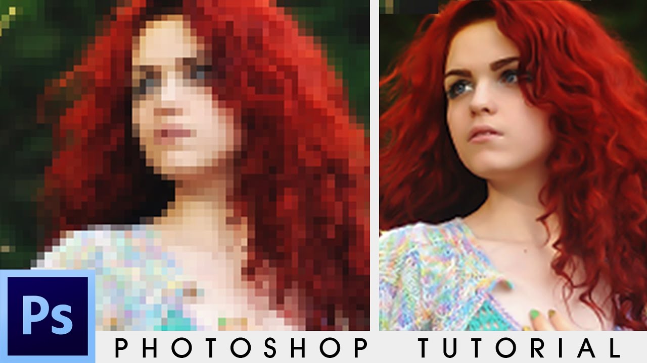 Improve Photo Quality In Photoshop [[ Simple ]] - Photoshop Tutorial - YouTube