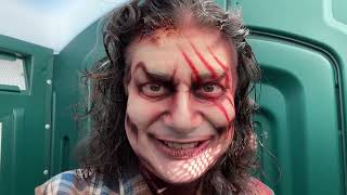 Scare Actor Makeup 2024 | Leatherface Hillbilly Cannibal