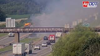 Arkansas: Grass Fire (10x speed)