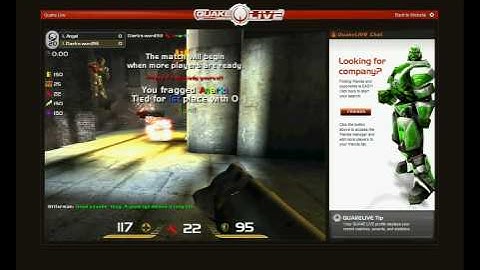 QuakeLive Gameplay (Bots)
