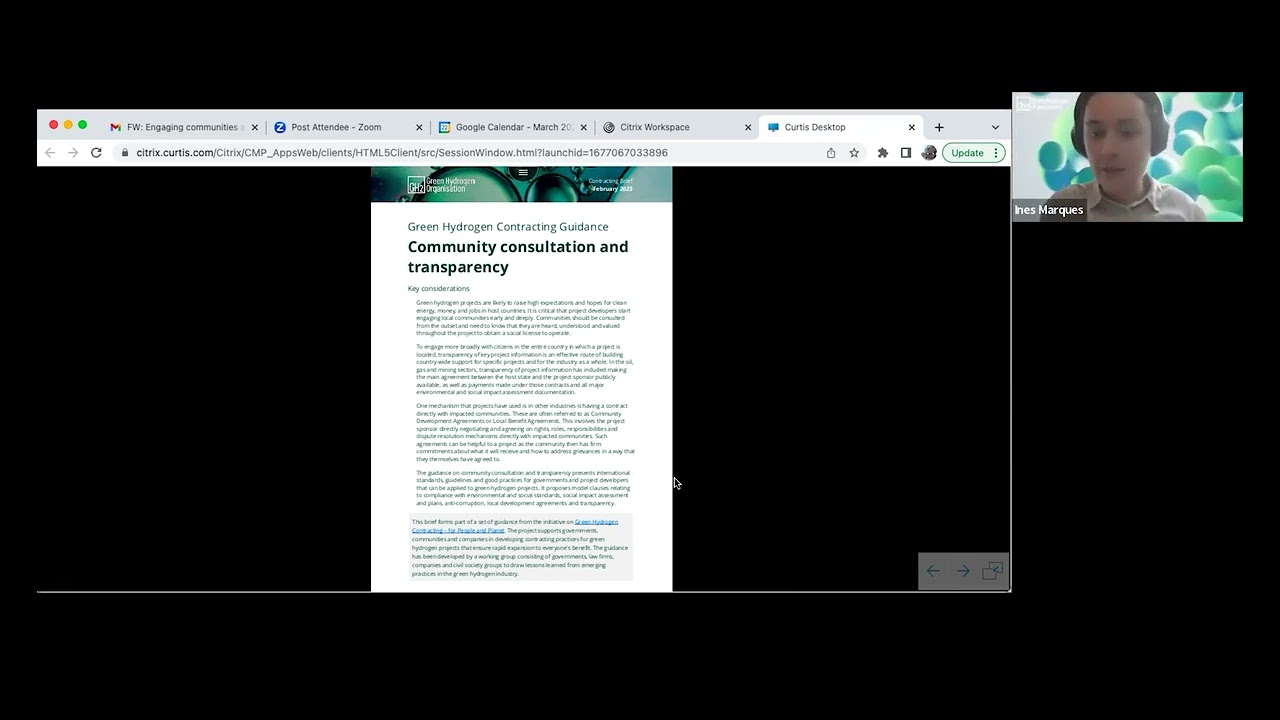 Green Hydrogen Contracting - Ensuring transparency in green hydrogen projects