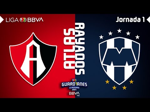 Resumen y Goles | Atlas vs Rayados | Liga BBVA MX - Guard1anes 2021 - Jornada 1