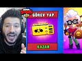 TAKİPÇİM BEDAVA BRAWL PASS KAZANDI - Brawl Stars  #LarinBunuYap