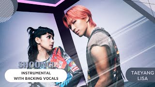 Taeyang - Shoong! (Feat. Lisa Of Blackpink) (Instrumental With Backing Vocals) |Lyrics|