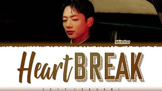 Minho 민호 - Heartbreak Lyrics Color Codedhanromeng