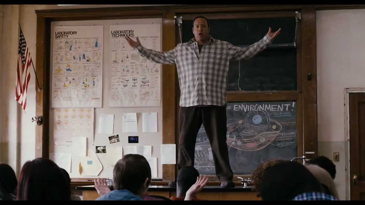 Marty (Henry Winkler) and Scott Voss (Kevin James) are stunned when they  see their students' support from the stands in Columbia Pictures' HERE COMES  THE BOOM Stock Photo - Alamy, image size:1280x720