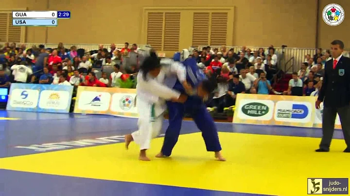 Judo 2013 World Championship Miami Cadets: Lorenzana (GUA) - Lieby (USA) [-52kg]