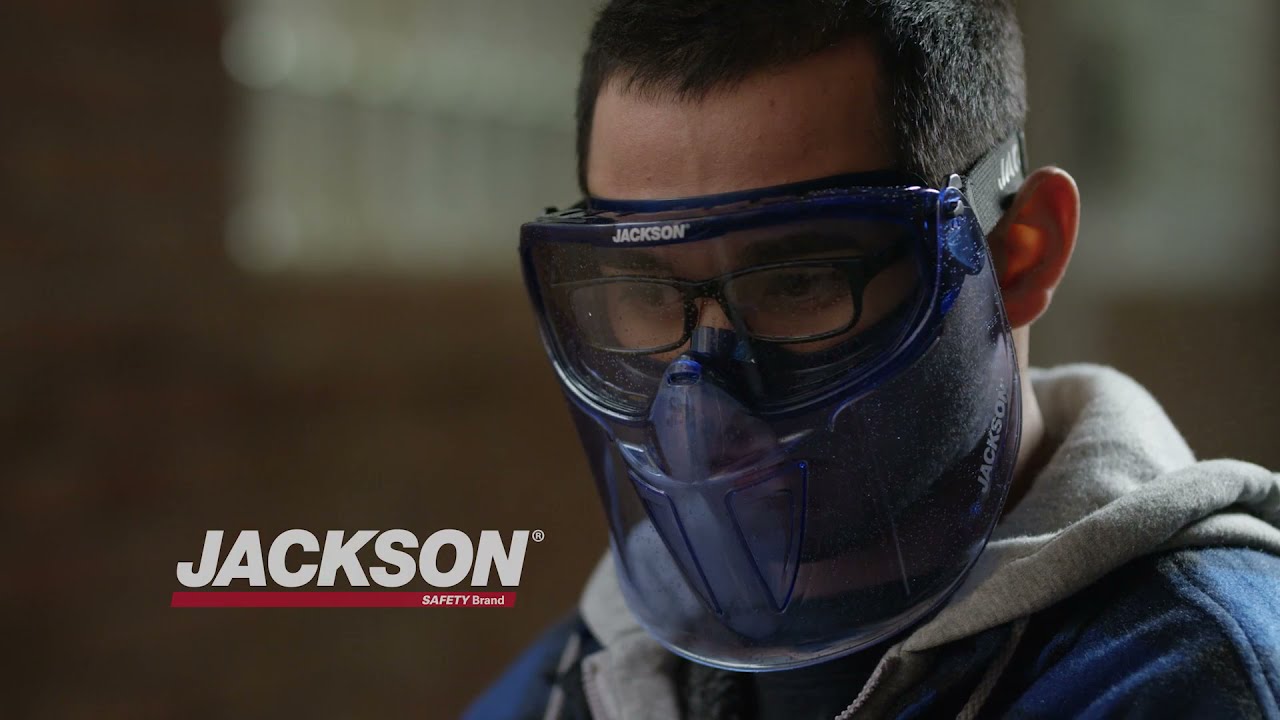 Jackson Safety GPL500 Series Premium Anti-Fog Goggle with Detachable Flip-Up/Flip-Down Face Shield