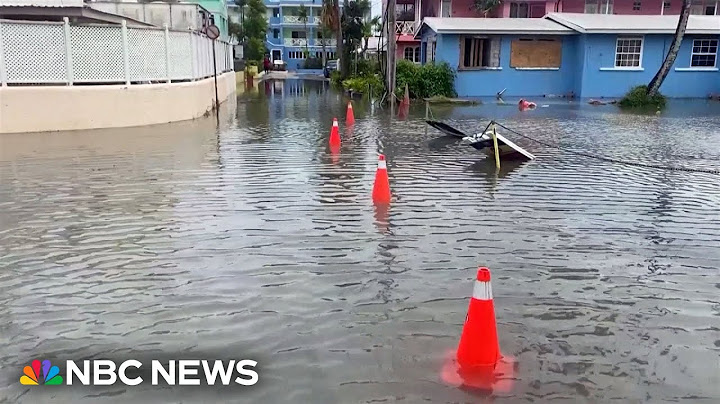 Hurricane Beryl unleashes powerful winds over Barbados