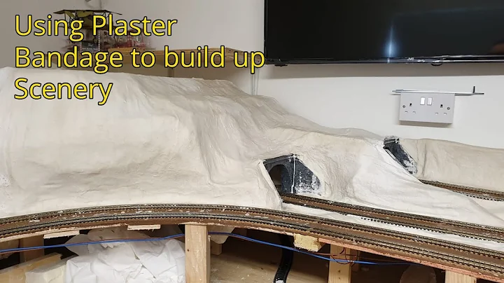 56. Using Plaster Cloth on scenic areas