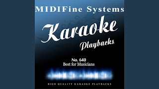 Video thumbnail of "MIDIFine Systems - Lean On Me ((Originally Performed by Seal) [Karaoke Version])"