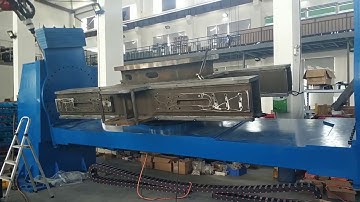 Look at this big guy!!big model 2 axis U type positioner max payload 10T