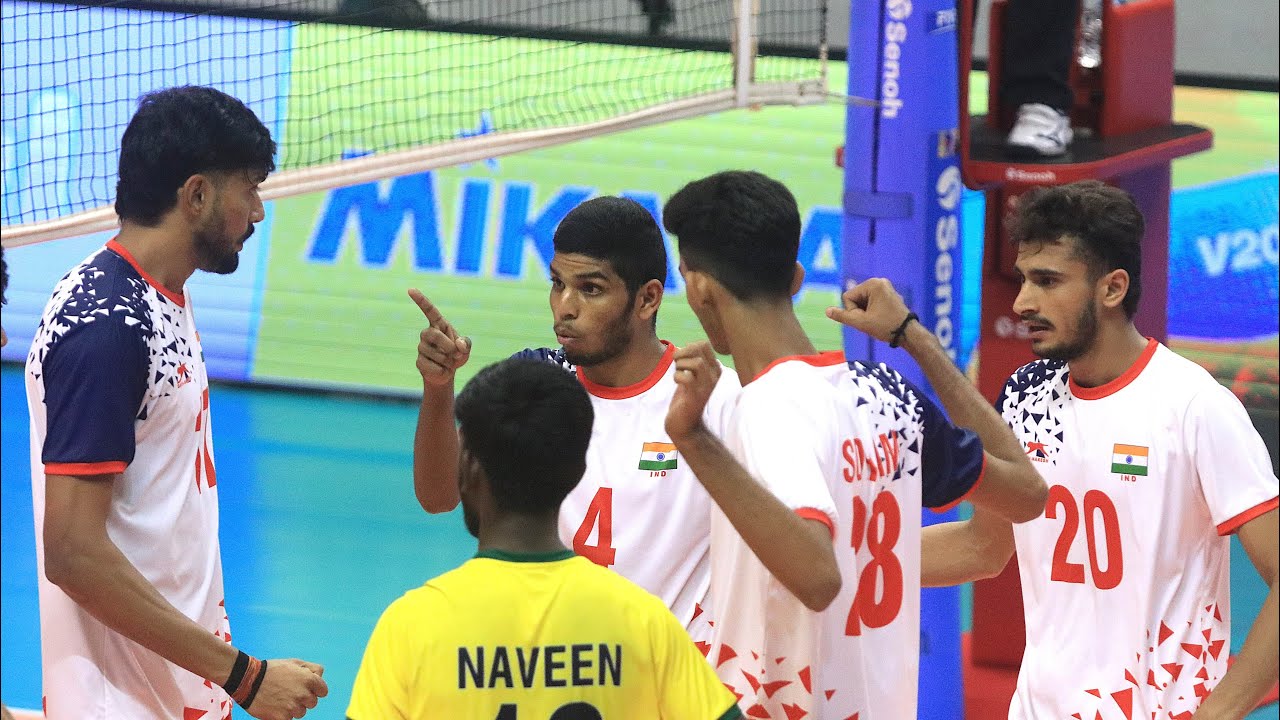 🇮🇳 India Vs China 🇨🇳 Full Match HD | Asian Volleyball Championship