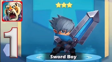 Taptap Heroes Gameplay Walkthrough Part 1 Tutorial - Android , iOS
