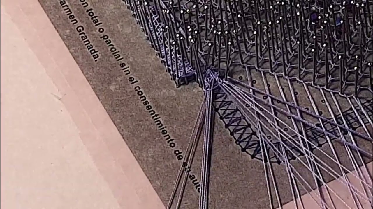 Funda de gafas - Parte 6 - Última esquina y terminación del encaje