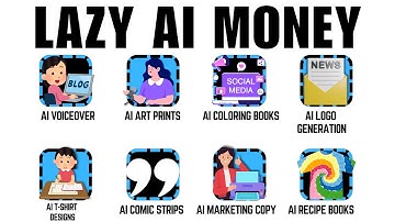 Every LAZY WAY to Make Money With AI Explained in 8 Minutes