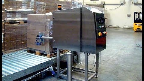 Scanvaegt SVA270 Automatic Pallet Labelling