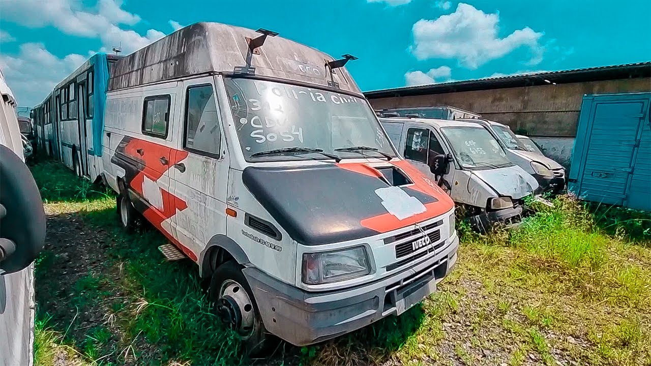 ACHADOS no LEILÃO VAN, MICROONIBUS, CAMINHÕES