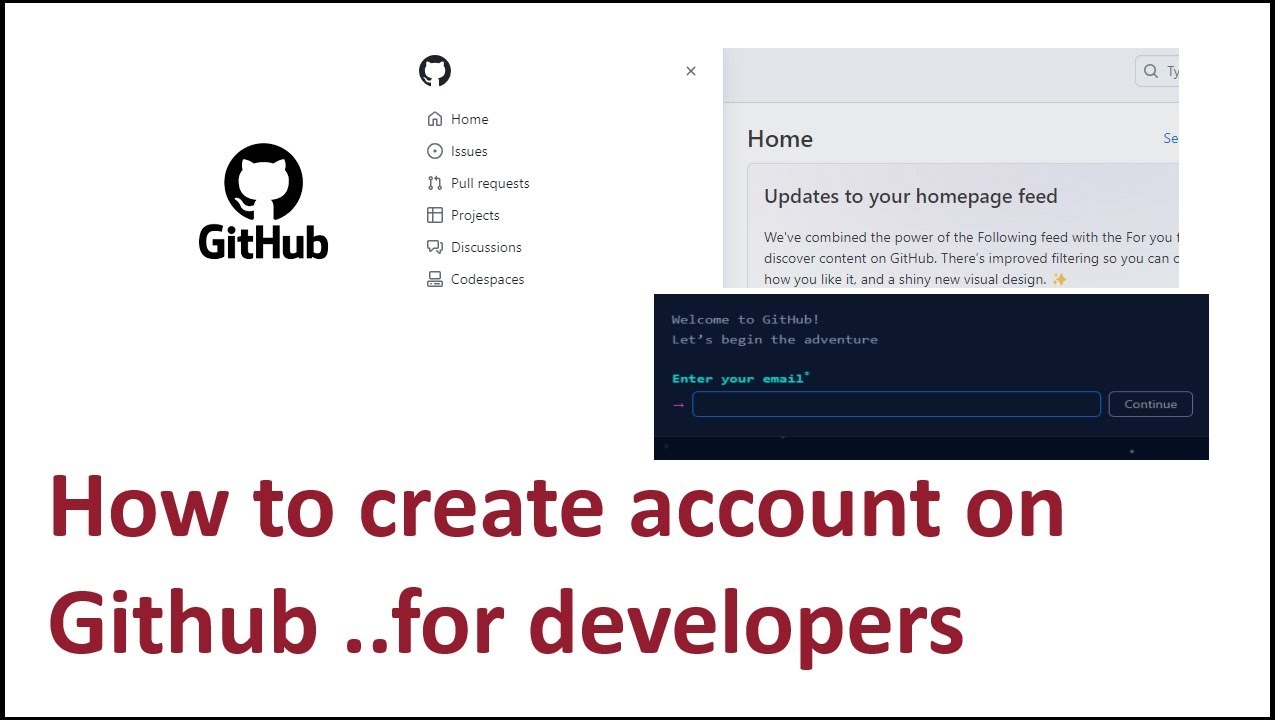 How to create account on Github - YouTube