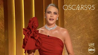 Cara Delevingne speech at the Oscars 2023