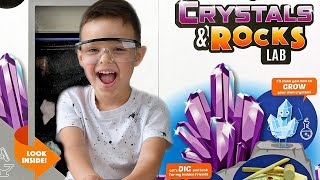 The Magical World of Crystals and Rocks | STEM Kids Science Lab